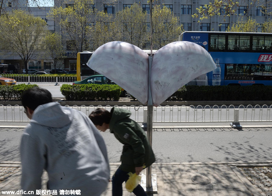 Phone booths are given Baymax makeover