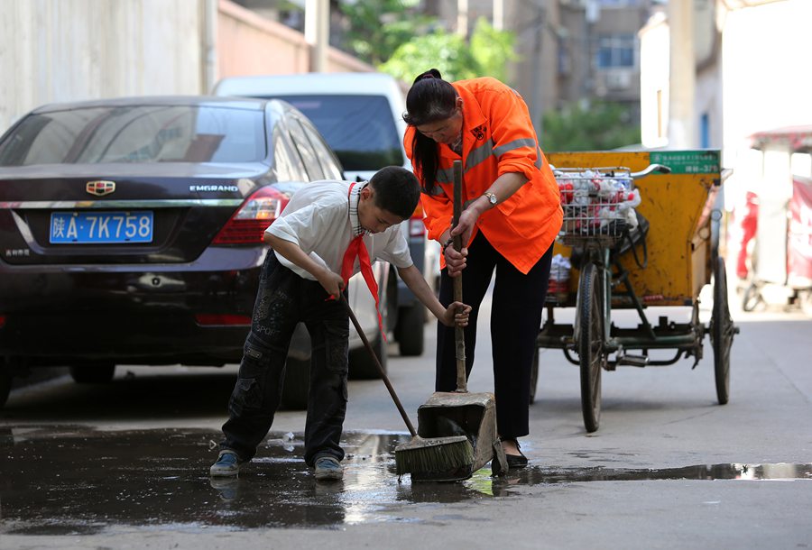 Mother's Day marked across China