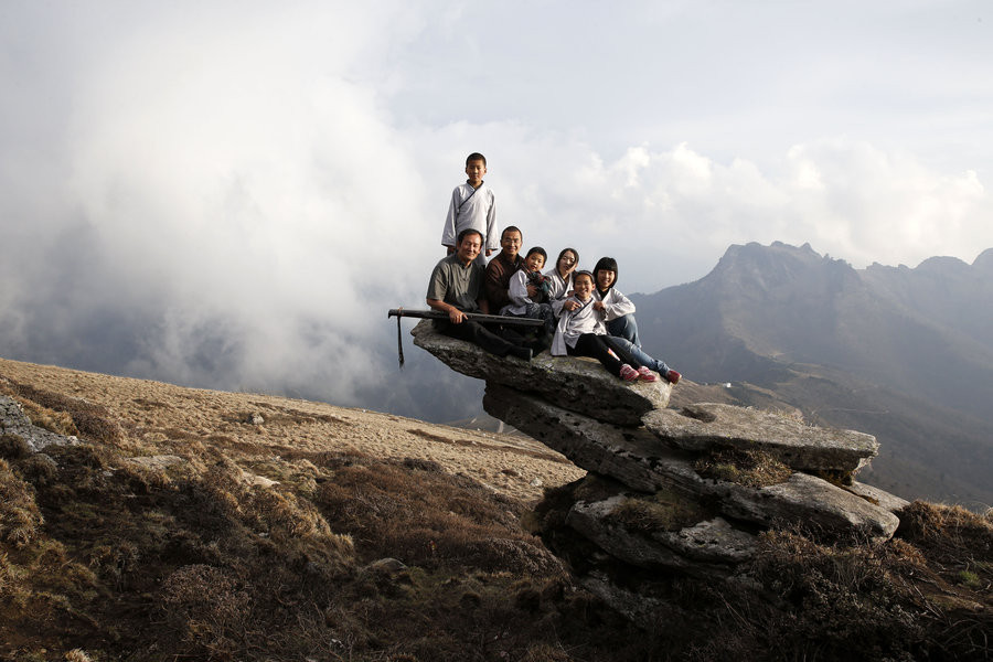 Classical private school in Qinling Mountain