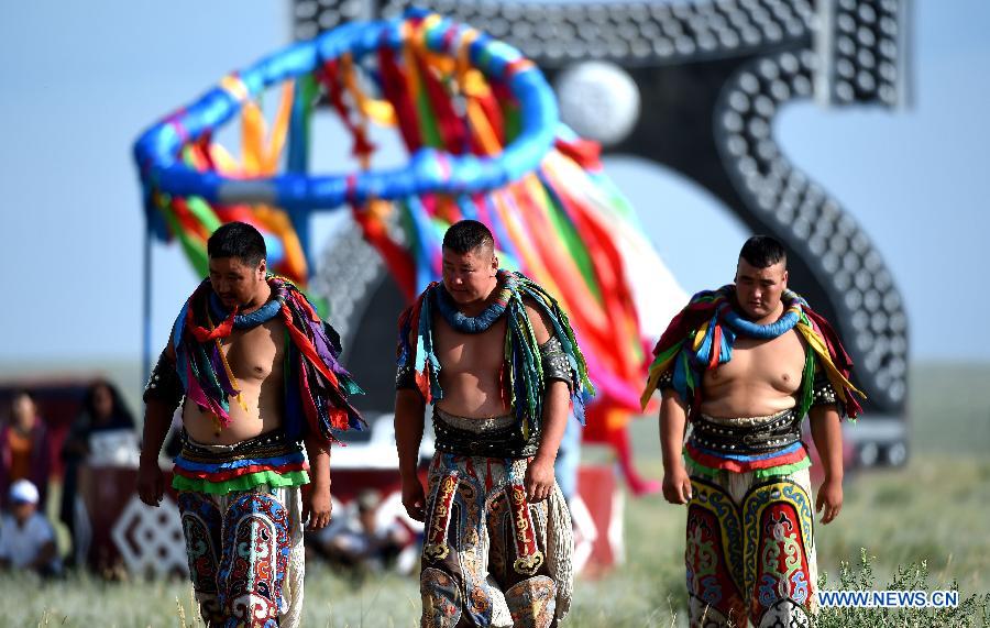 Nadam fair held to celebrate harvest in China's Inner Mongolia