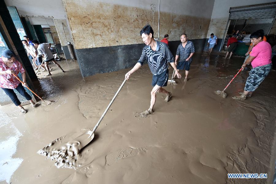 Six dead as rainstorms wreak havoc in China