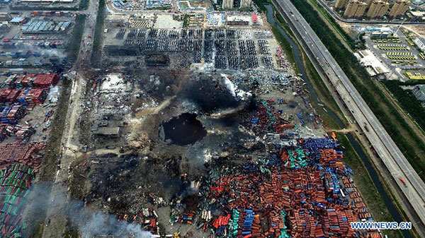 Man rescued from Tianjin blasts site, under stable condition