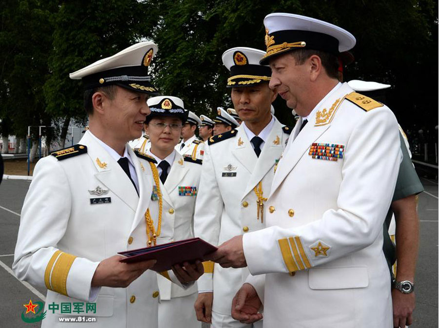 Chinese, Russian navies depart for joint drill