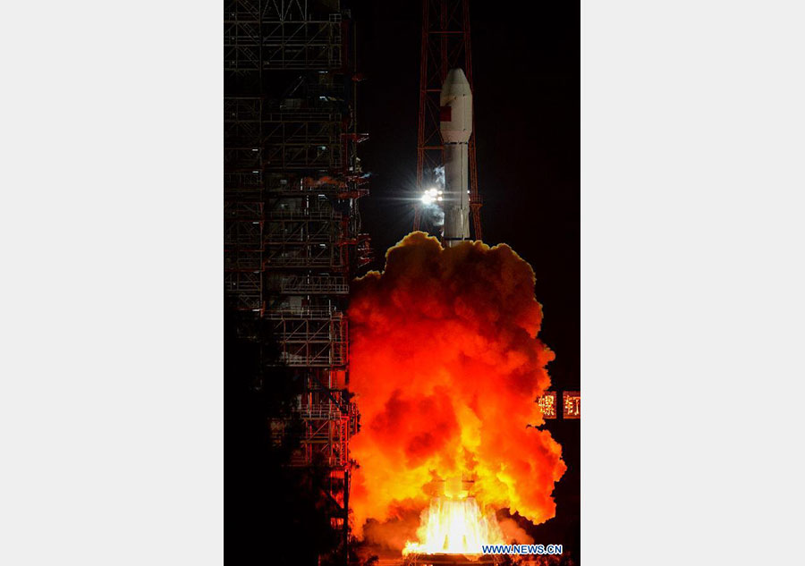 China launches communication technology experimental satellite