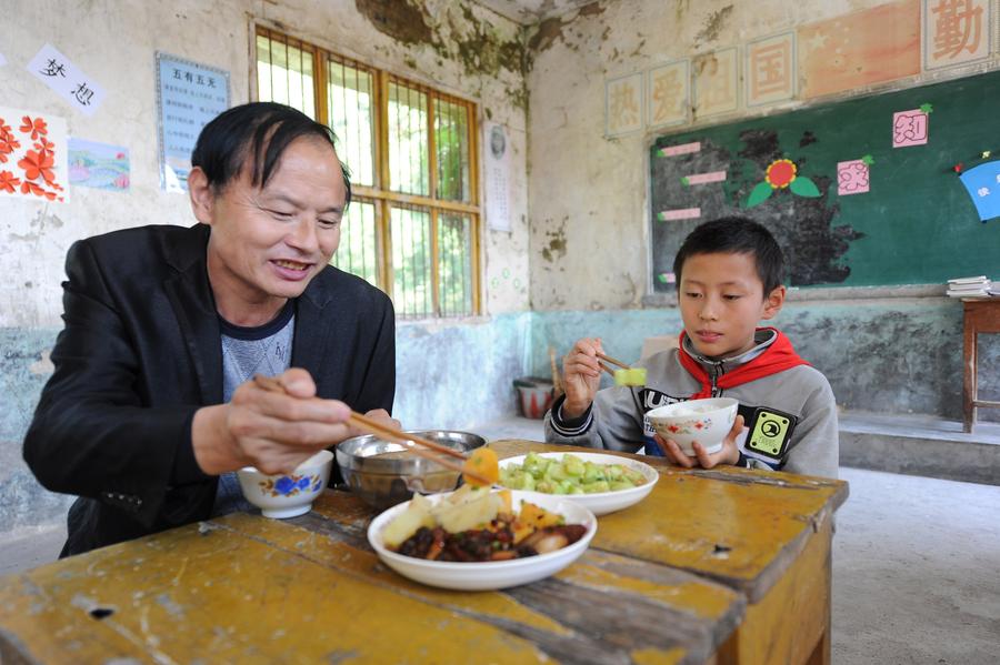 A school with only one teacher and one student