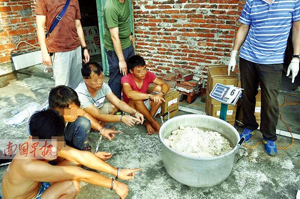 China-Vietnam border major channel for drug smugglers