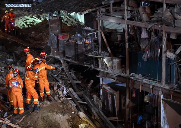 Death toll in east China landslide rises to 16