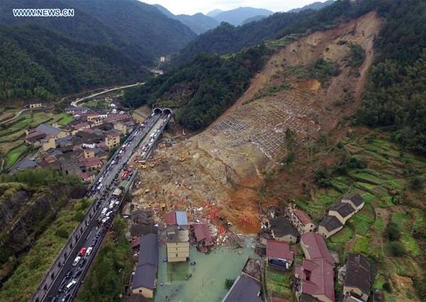 Death toll in east China landslide rises to 16