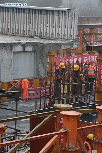 Pivotal Beijing cloverleaf junction closed for overhaul