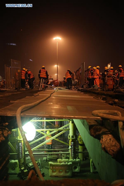 Pivotal Beijing cloverleaf junction closed for overhaul