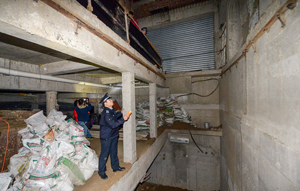 Beijing cracks largest illegal basement construction case