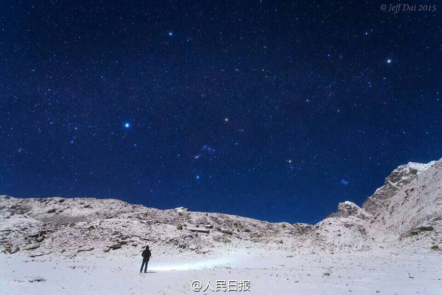 Chinese photographer's starry sky image highlighted by NASA, PNAS