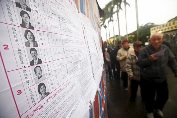 Taiwan voters hit the polls to elect the island's new leader