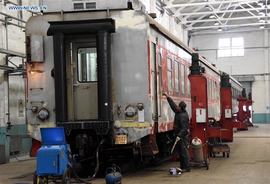 Railway workers on duty to ensure safety during festival rush