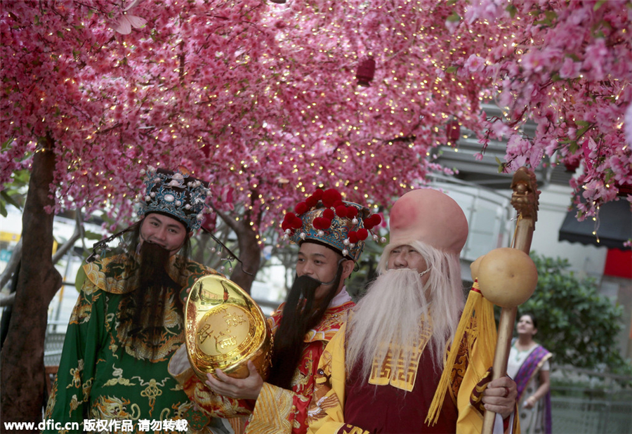 Global celebrations mark Chinese New Year