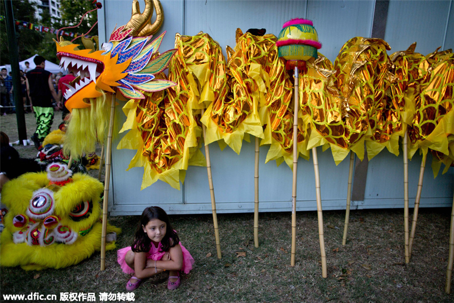 Global celebrations mark Chinese New Year