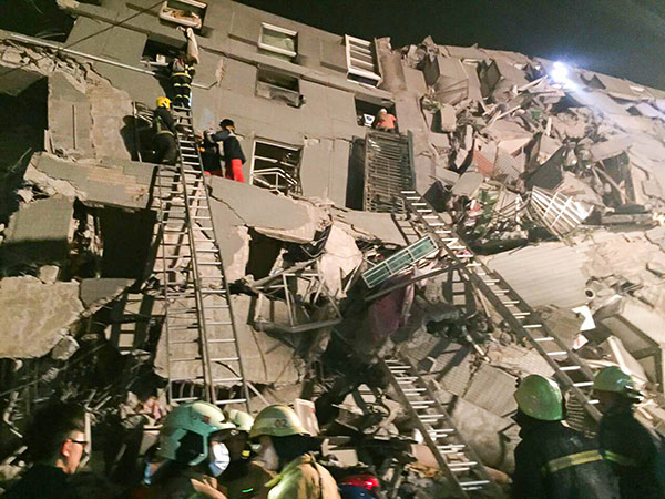 Six children among 23 killed in Taiwan earthquake