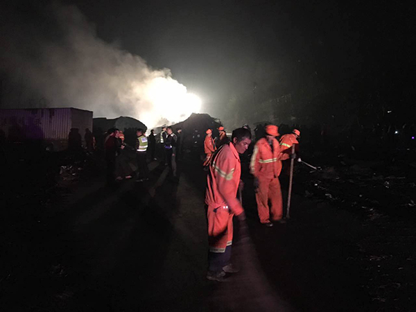 At least five dead in tanker truck explosion in central China