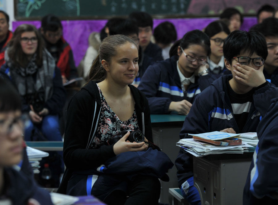 German students experiences life in China