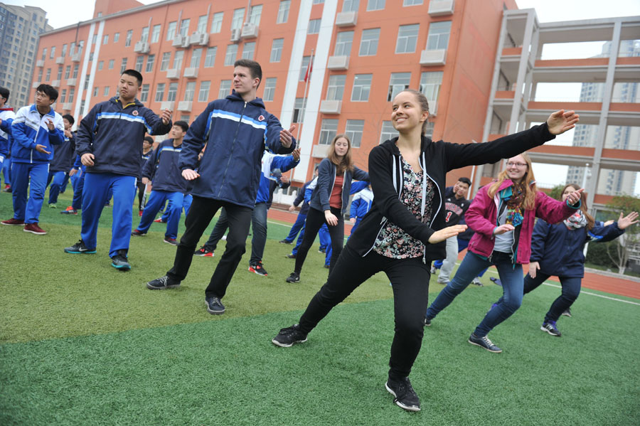 German students experiences life in China