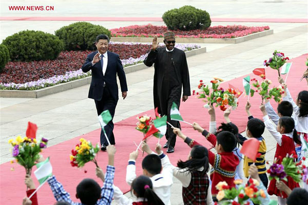 China, Nigeria pledge to further promote strategic relations