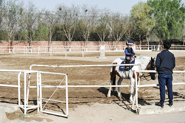 Equestrianism gains currency in China