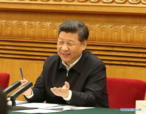 What are people saying about Xi's speech on internet development?