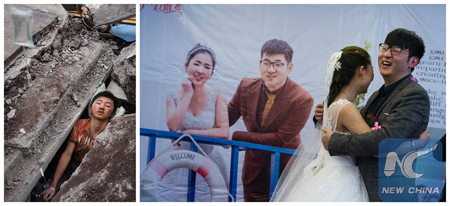 Love on the rubble: wedding stories after deadly quake eight years ago