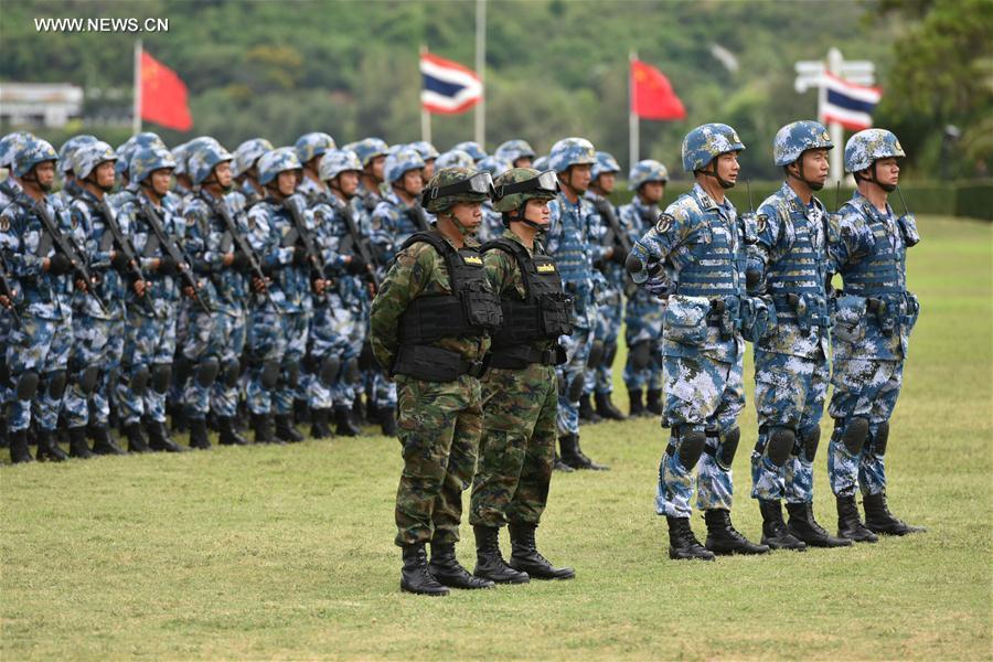 China, Thailand start joint military exercise