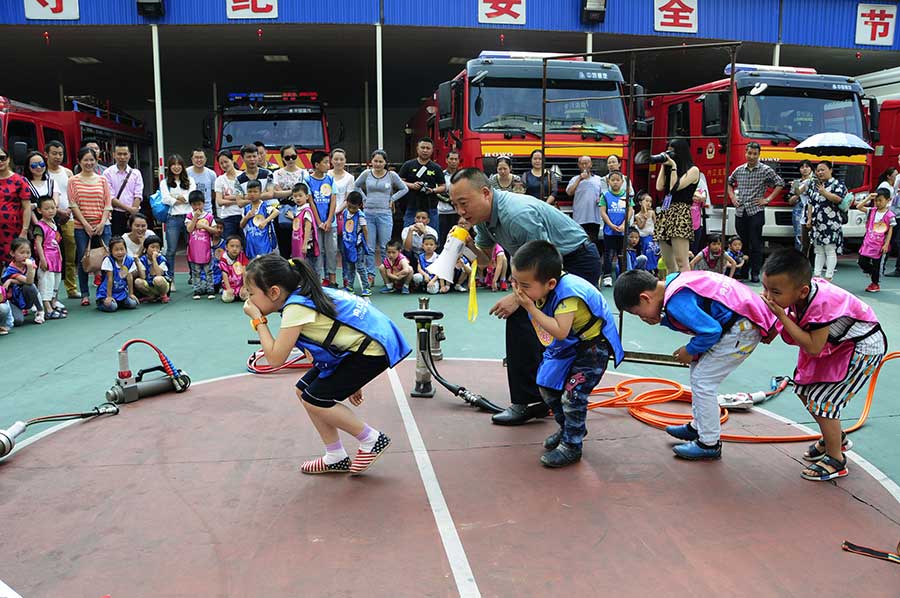 From cooking meal to catwalk, how students mark Children's Day