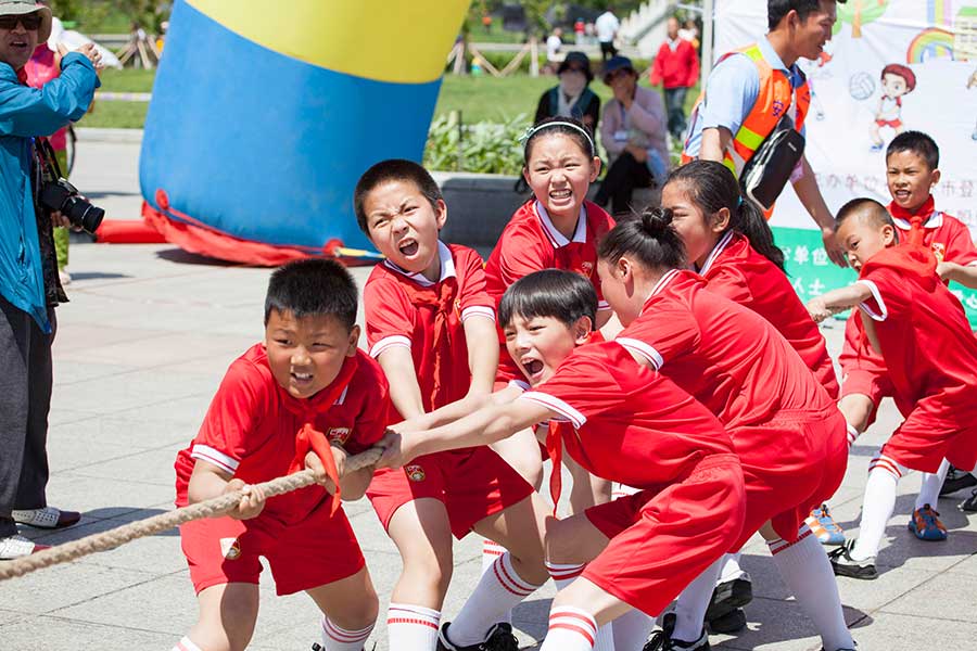 From cooking meal to catwalk, how students mark Children's Day