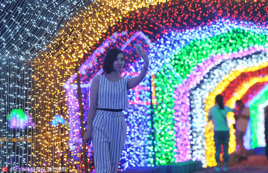 Millions of LED lights to create a dreamy world