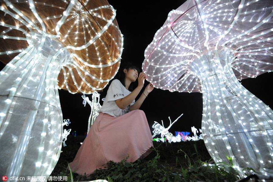 Millions of LED lights to create a dreamy world