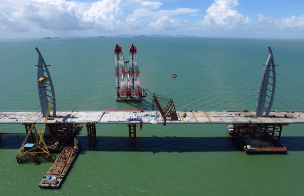 HK bridge ready for pavement