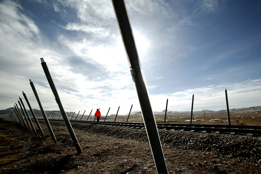 Tenth birthday of the world's highest altitude train line