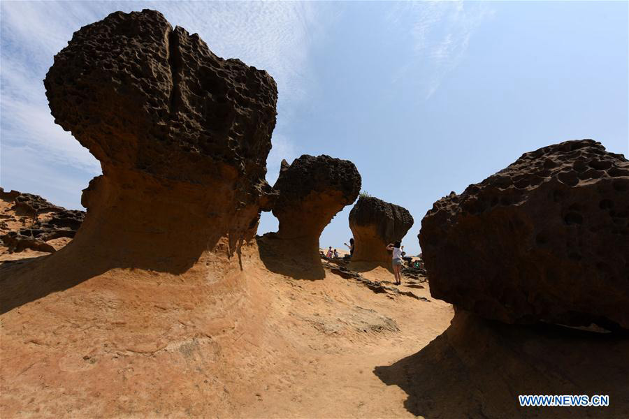 Taiwan park struggles to save 'Queen's Head' rock from disintegration