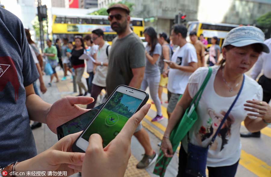 It's Pokemon Go time in HK