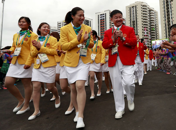 Netizens criticize Olympic uniforms
