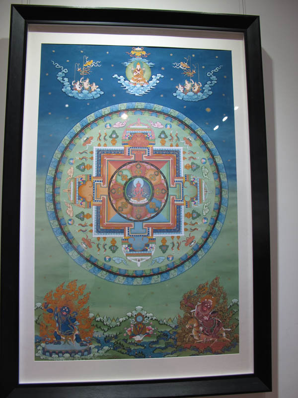 Mandala art exhibition opens in Tibet