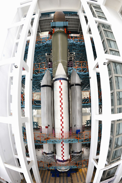 New component to bolster China's heavy-lift rocket