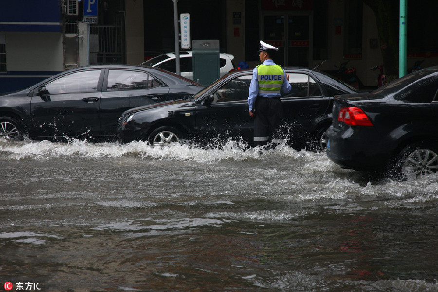 Typhoon Meranti and Malakas hit south China