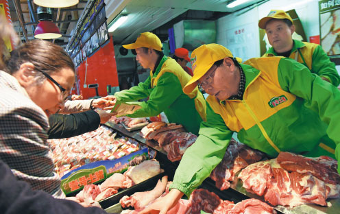 'Peking University butcher' restarts pork business after 12-year hiatus