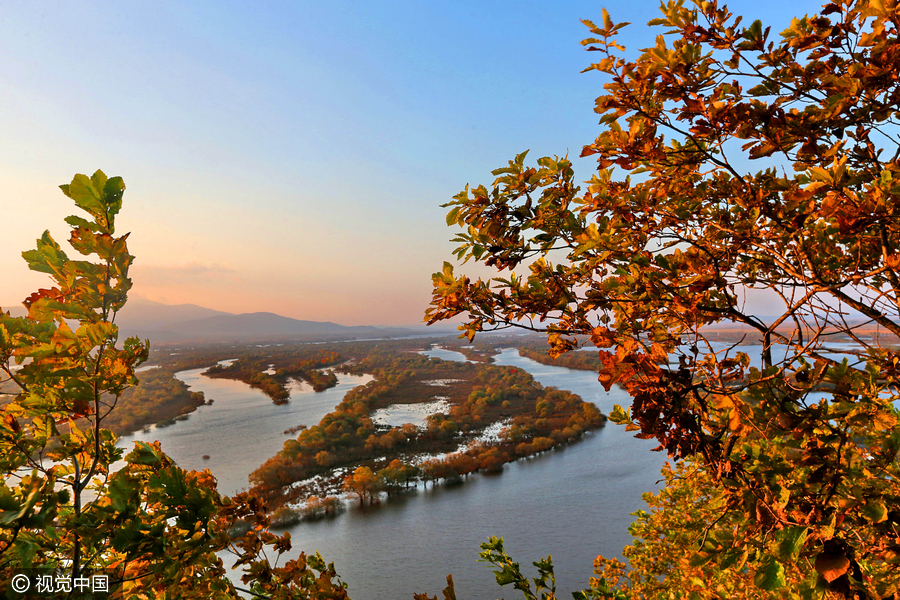 Autumn colors in China