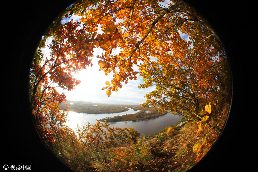 Autumn colors in China