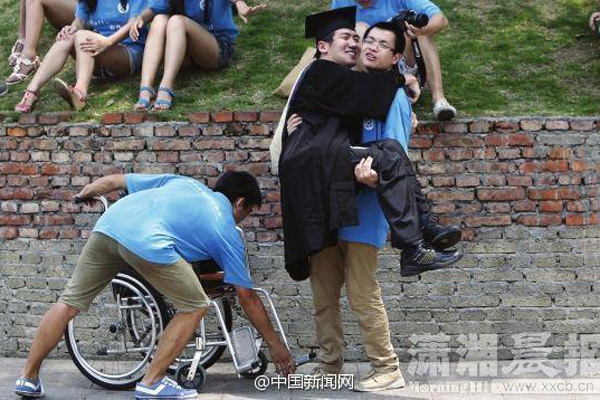 Young man with cerebral palsy ready to pursue PhD overseas