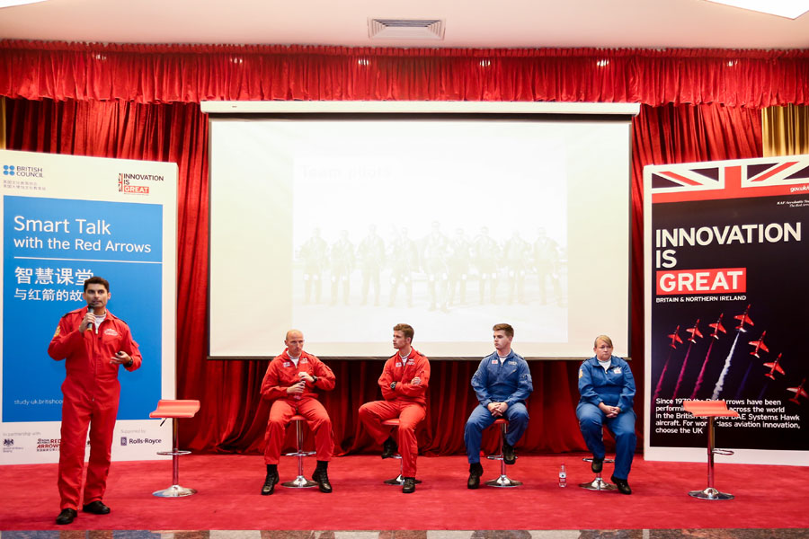 Red Arrows hit the mark with smart talk