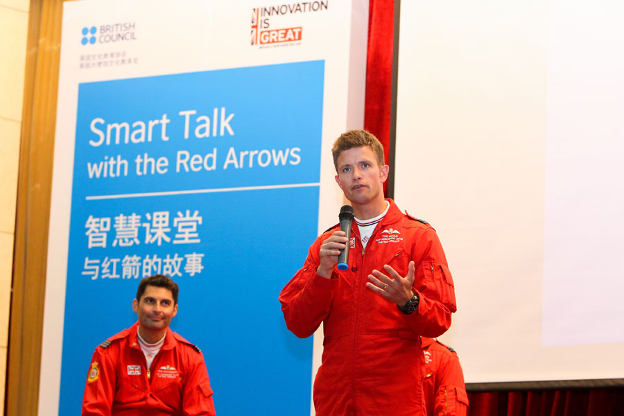 Red Arrows hit the mark with smart talk