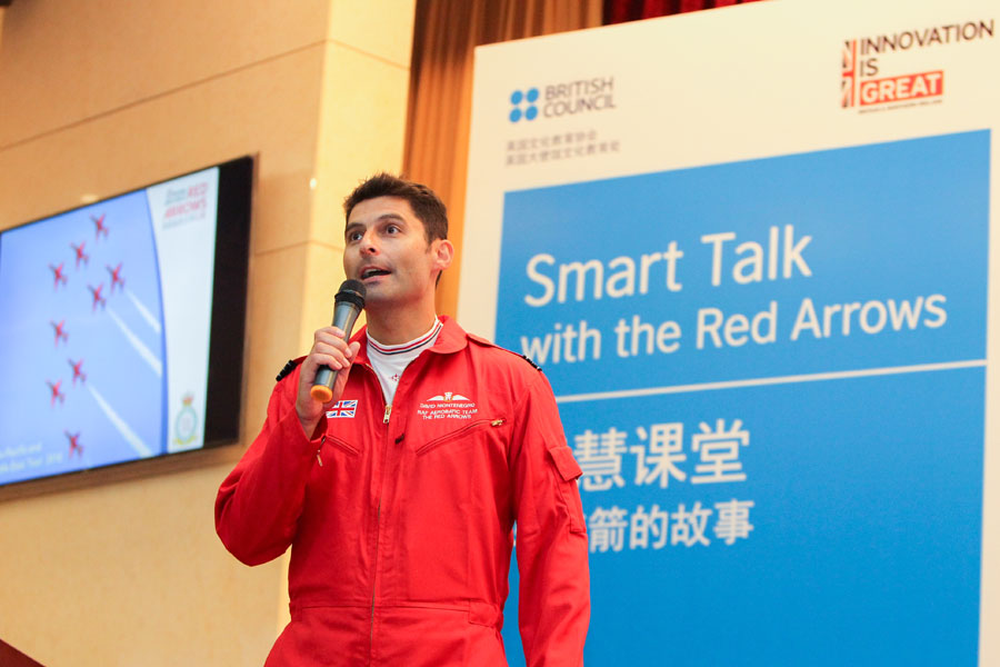 Red Arrows hit the mark with smart talk