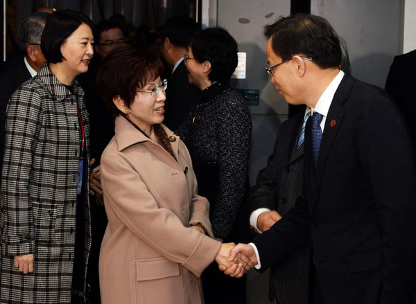 KMT leader starts visit in Nanjing