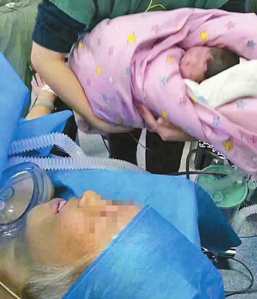 64-year-old woman may be China's oldest mother of newborn